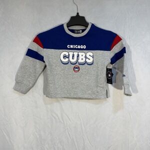 Chicago‎ Cubs Infants 6/6X Crewneck Sweatshirt New Era MLB Baseball